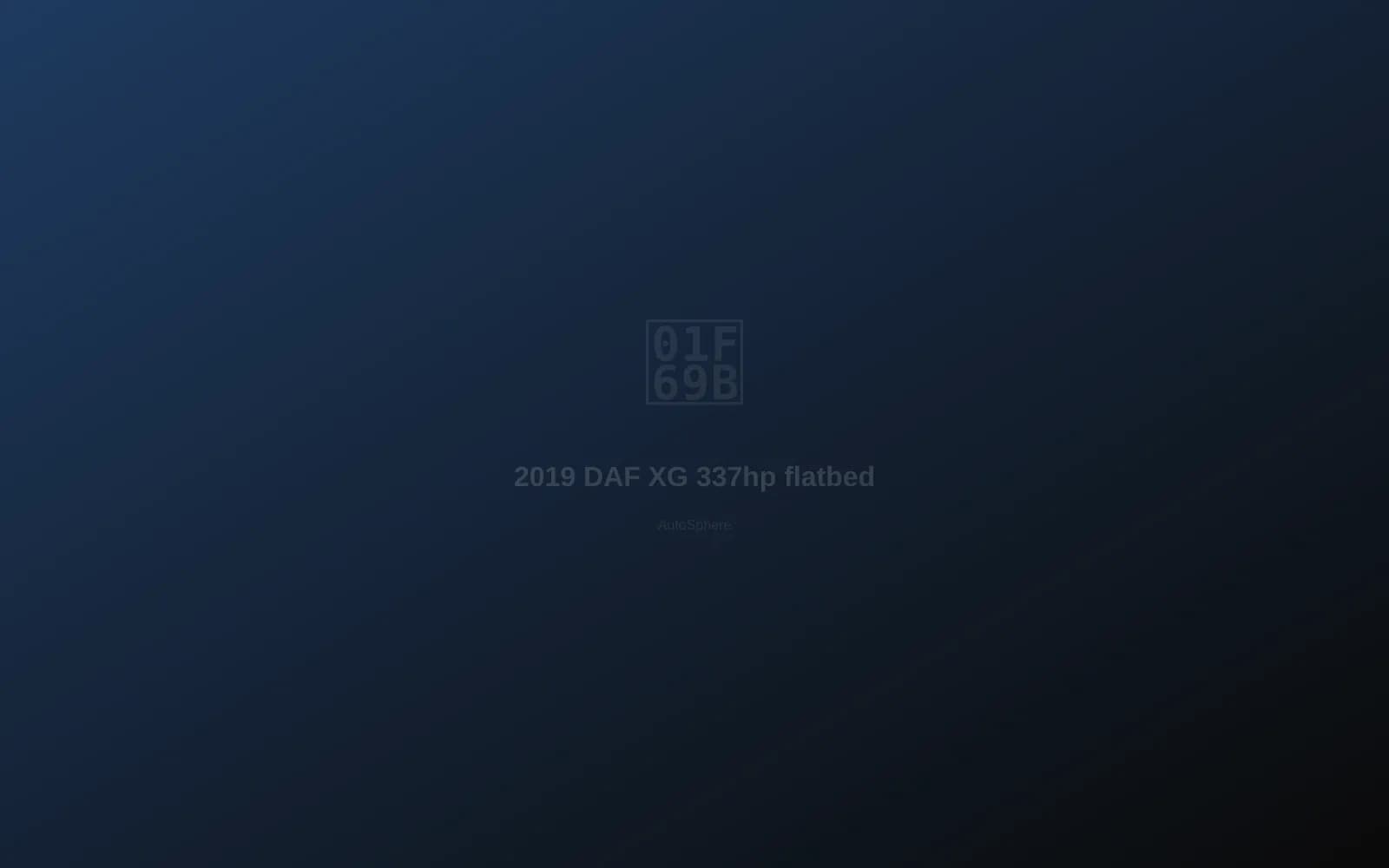 2019 DAF XG