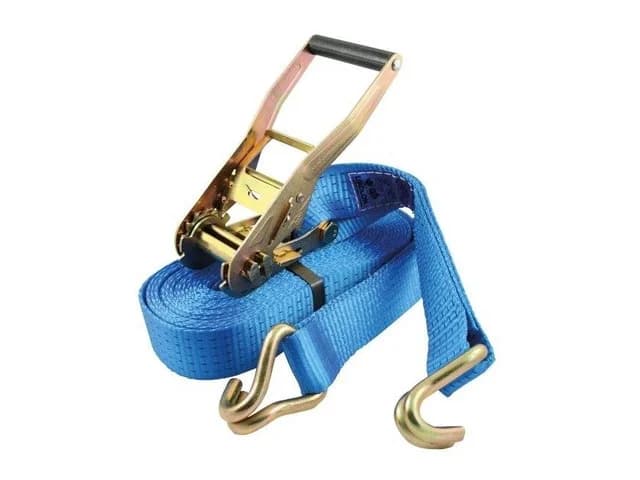 Unbranded Lashing strap 50mm 9 meters 5T with ratchet and pointed hook