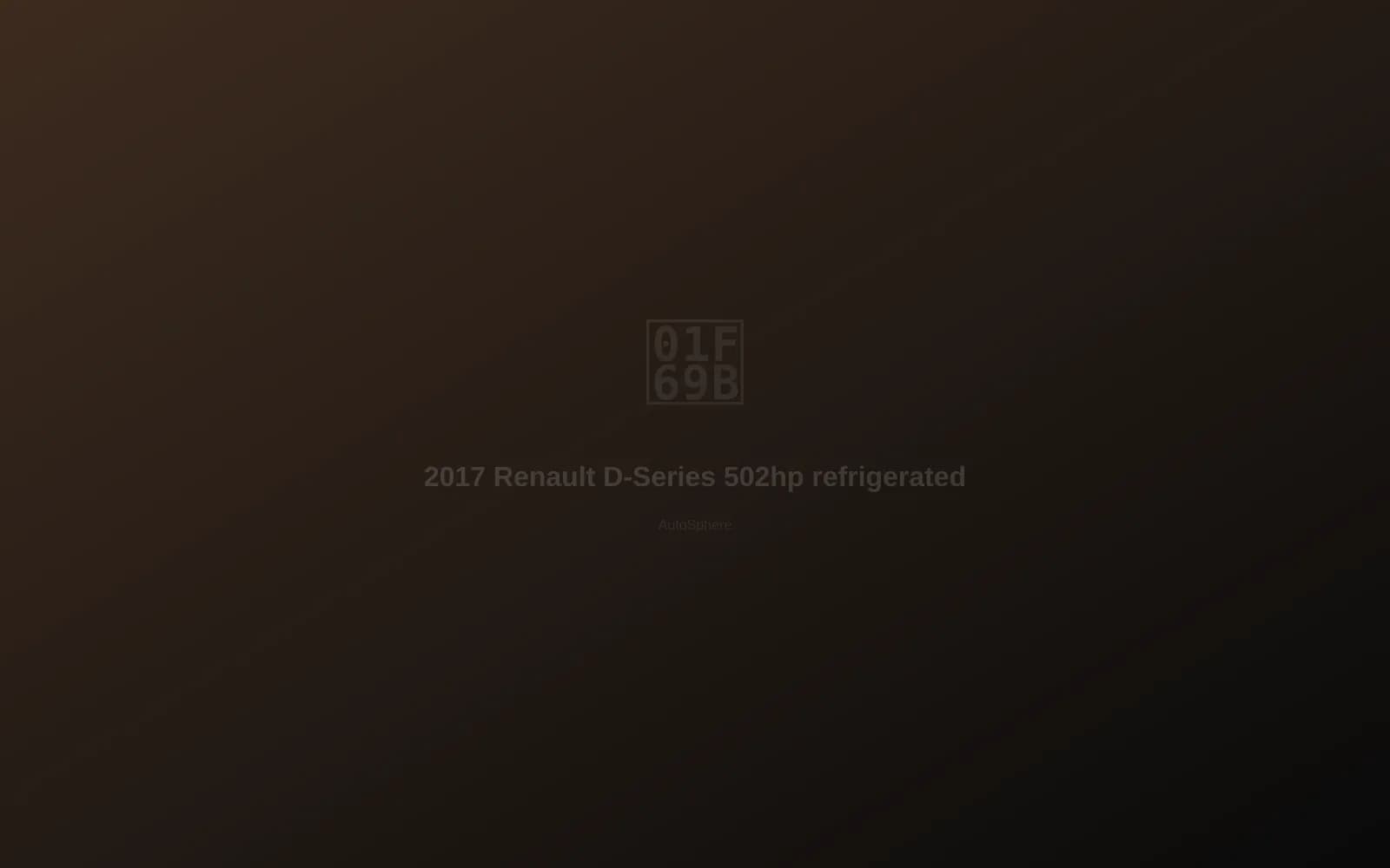 2017 Renault D-Series