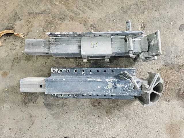 jost Aluminum trailer support leg 80 cm-max 144 cm