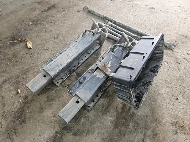 jost Aluminum trailer support leg 80 cm-max 144 cm