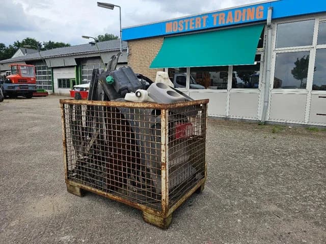 MAN Box with truck parts