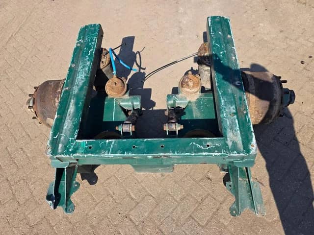 ROR Drawbar axle - Drum Schamelas - Trommelremmen - Luchtvering