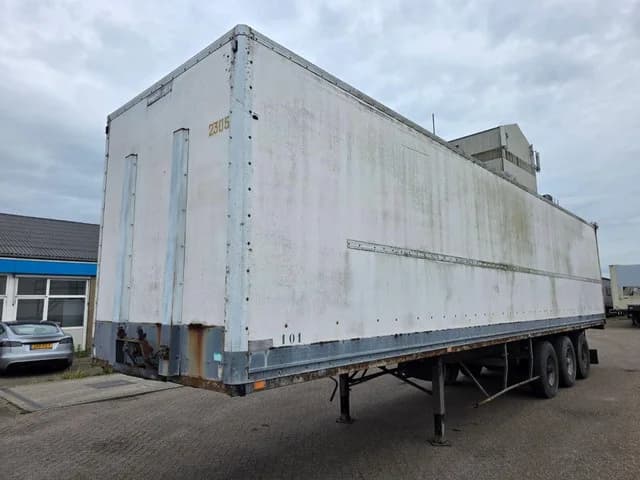 1990 Trouillet DRUM BRAKES – STEELSPRING – WIDESPREAD – CAN ALSO BE SOLD AS FLATBED