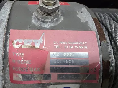 Ingersoll Rand Electric Winch - 3500KG - Lier - Heavy Duty - Nieuw conditie — photo 7 of 9