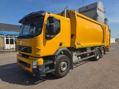 Volvo FE 62R Vuilniswagen - Geesink GPM III V 22H25 / GCB 1000 II Split 2010 - Huisvuilwagen – Achterlader – Euro 5 — photo 1 of 20