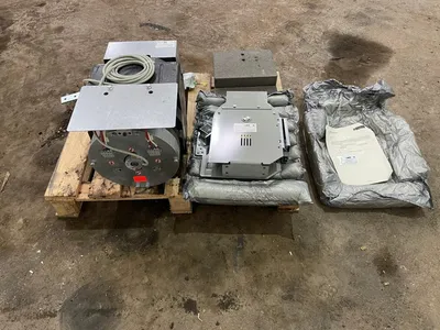 ThyssenKrupp gearless liftmachine (PMC145M202) - Warner elektromagnetische rem Speed governor (snelheidsbegrenzer SG-200) - Complete deuroperator/rol — photo 18 of 20