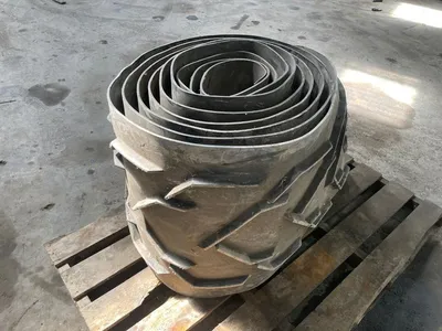 Unbranded Conveyor belt Rubberen Transportband met Chevronprofiel – Vervangingsband – Transportband met Meenemers — photo 3 of 6