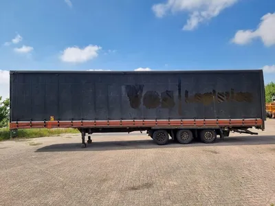 Van Hool 3-assige Schuifzeiltrailer - BPW - Schijfremmen - Luchtvering - 39 Ton - 2007 — photo 8 of 13