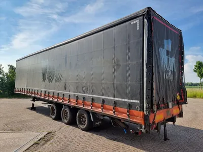 Van Hool 3-assige Schuifzeiltrailer - SAF - Schijfremmen - Luchtvering - 445/45 R19.5 - 39 Ton - Mega — photo 7 of 17