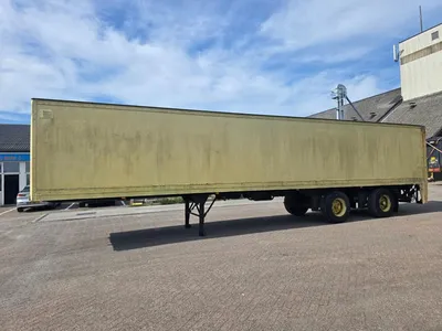 Pacton SAF - Drum Twee assige geslotenbox oplegger - SAF assen - Trommelremmen - Luchtvering - Laadklep - 10 bouten — photo 8 of 16