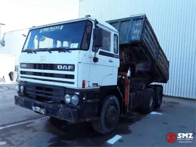 1992 DAF 2900 kipper/kraan — photo 3 of 5