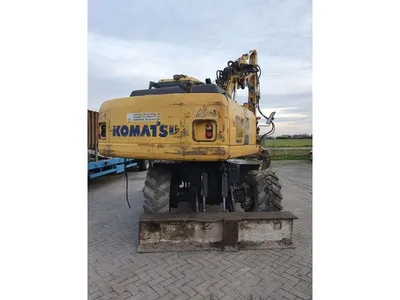 Komatsu PW180 Mobiele Graafmachine 18 Ton 156 PK Wheeled Excavator CE — photo 5 of 16