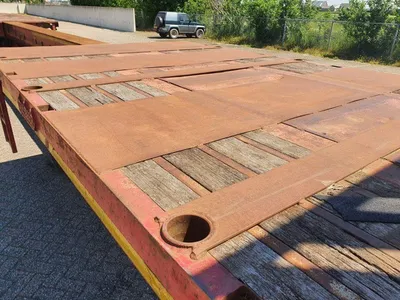 Nooteboom OVB-42 VV uitchuifbare 3-assige platte oplegger - Trommelremmen - Luchtvering — photo 16 of 20