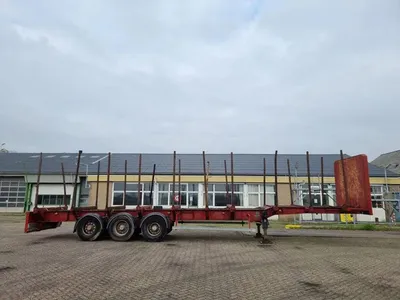 Kaiser hout oplegger - 3 assen - SAF - Trommelremmen - Luchtvering -13.6 meter - 38 Ton — photo 3 of 14