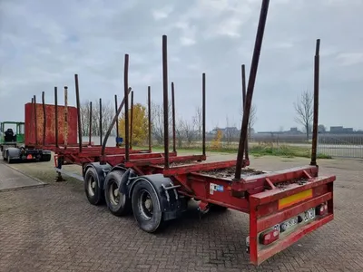 Kaiser hout oplegger - 3 assen - SAF - Trommelremmen - Luchtvering -13.6 meter - 38 Ton — photo 7 of 14