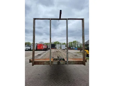 Fruehauf 2-assige platte oplegger - Dubbele banden - ROR assen - Trommelremmen - Bladvering - 315/80 R22.5 Banden - 36 Ton — photo 2 of 15
