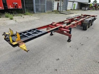 Pacton Containerchassis - BPW assen - Luchtevering - Trommelremmen — photo 1 of 12