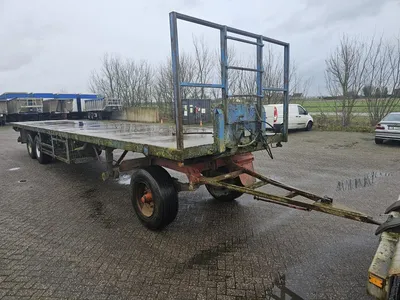 Houtnate V40039040 3-asssige aanhanger - Bladvering - Trommelremmen - 2000 - Export — photo 2 of 18