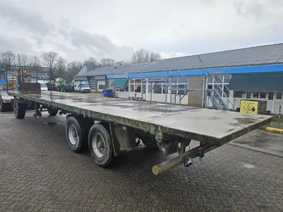 Houtnate V40039040 3-asssige aanhanger - Bladvering - Trommelremmen - 2000 - Export — photo 6 of 18