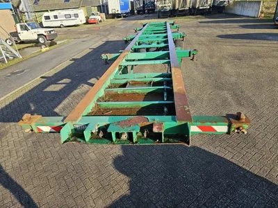 Renders BPW Containerchassis 2000 – 3 Assen – 29 Ton Laadvermogen – Trommelremmen – Luchtvering — photo 2 of 11