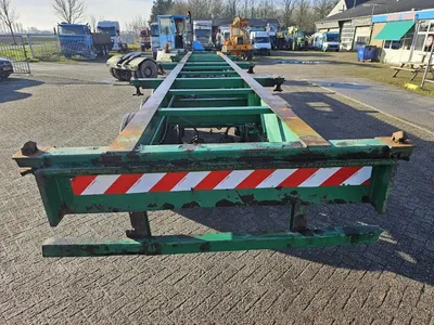 Renders BPW Containerchassis 2000 – 3 Assen – 29 Ton Laadvermogen – Trommelremmen – Luchtvering — photo 5 of 11