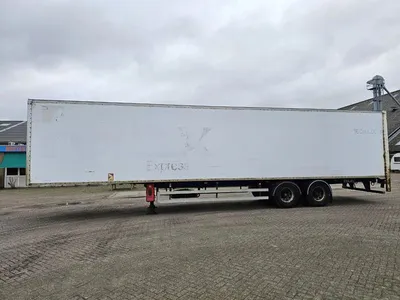 Fruehauf DISC Gesloten Oplegger 2005 – 2 Assen – BPW – Trommelremmen – Luchtvering – Box Trailer — photo 9 of 15
