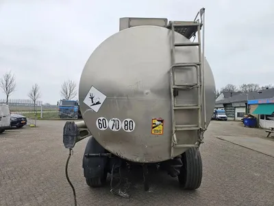 Magyar RVS Tankoplegger – 3 Assen – Luchtvering – Tank Trailer – Stainless Steel — photo 5 of 15