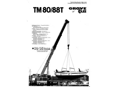 Grove / Coles TM 80 mobiele kraan - 80 ton - telescoopkraan - heavy duty — photo 14 of 20