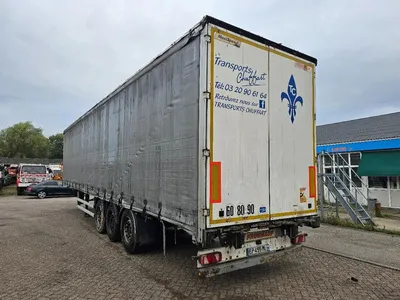 Fruehauf Schuifzeil Oplegger – 3 Assen – 2017 – Curtainsider / Tautliner — photo 7 of 20