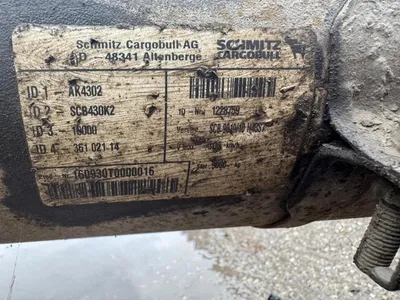 Schmitz Cargobull SCB 9010 As – Trailer As – Schijfremmen – 9 Ton — photo 9 of 9