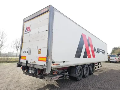 Fruehauf Gesloten Oplegger – FST4 – 3 Assen – Laadklep – Box Trailer - Schijfremmen - Luchtvering - Liftas - 2013 — photo 4 of 18