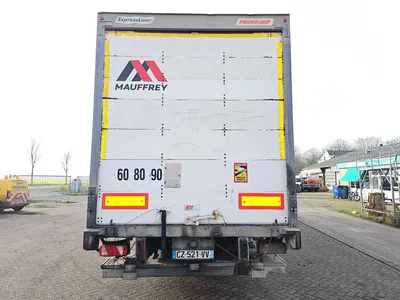 Fruehauf Gesloten Oplegger – FST4 – 3 Assen – Laadklep – Box Trailer - Schijfremmen - Luchtvering - Liftas - 2013 — photo 5 of 18