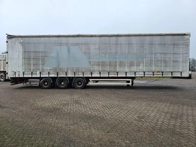 Fruehauf TX34 3-assige zeilen oplegger - SMB assen - Schijfremmen - Luchtvering - 34 Ton — photo 4 of 19
