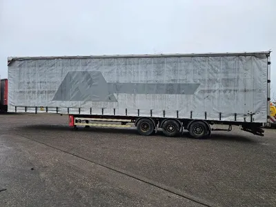 Fruehauf TX34 3-assige zeilen oplegger - SMB assen - Schijfremmen - Luchtvering - 34 Ton — photo 7 of 19