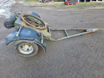 Nooteboom 235 Dolly met Draaikrans – 1 As – 235/75 R17.5 – Goede staat – Export — photo 4 of 13