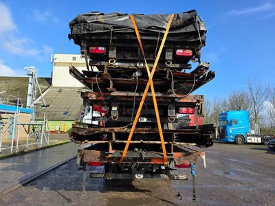 Van Hool 3B2011 - BPW - DISC Stapel van 5 3-assige schuifzeiltrailers - Luchtvering - Schijfremmen - 39 Ton - 2004 - Klaar voor Export — photo 6 of 15