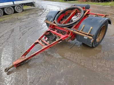 Nooteboom 275/70 R22.5 Dolly met Draaikrans – 1 As – Luchtvering – Goede staat – Export — photo 1 of 13