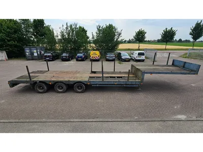 Broshuis E2190/27 Dieplader – 6.5 Meter Uitschuifbaar – 3 Assen SAF – Luchtvering - Trommelremmen — photo 4 of 20