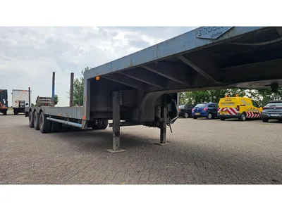 Broshuis E2190/27 Dieplader – 6.5 Meter Uitschuifbaar – 3 Assen SAF – Luchtvering - Trommelremmen — photo 12 of 20
