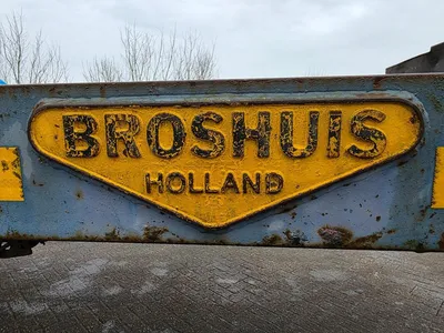 Broshuis 33H5 S Uitschuifbare Oplegger – 3x Stuuras – BPW assen - Trommelremmen - Luchtvering - 1998 — photo 8 of 20