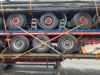 Kögel BPW - SAF- SMB - DISC Stapel van 5 3-assige schuifzeiltrailers - Luchtvering - Schijfremmen - 32 Ton - Klaar voor Export - 2005 — photo 12 of 19