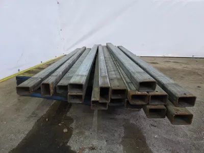 Unbranded Steel Box Profiles Partij Stalen Kokerprofielen – Rechthoekige Buizen – Constructiestaal — photo 4 of 5