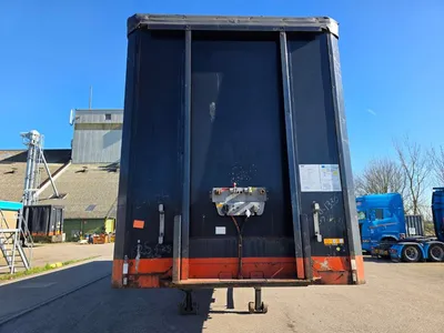 Van Hool 3-assige Schuifzeiltrailer - BPW - Trommelremmen - Luchtvering - 445/45 R19.5 - 39 Ton - 2007 - Export — photo 2 of 16