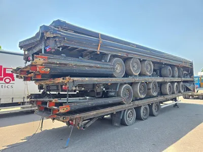 Van Hool 3B2011 - BPW - DISC Stapel van 5 3-assige schuifzeiltrailers - Luchtvering - Schijfremmen - 39 Ton - 2007 — photo 5 of 20