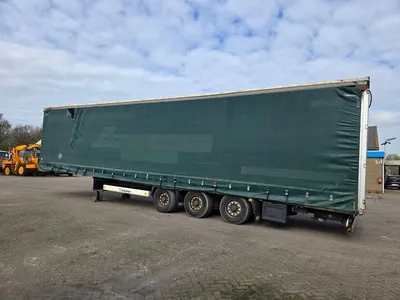 Krone SD 3-assige zeilentrailer - BPW - Schijfremmen - Luchtvering - reserve band - 39 Ton — photo 8 of 20