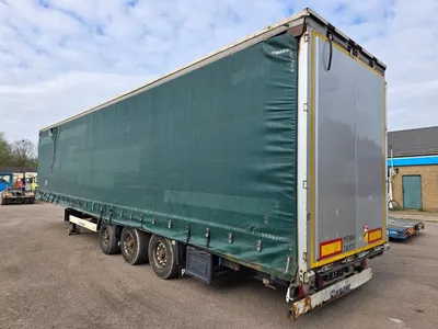 Krone SD 3-assige zeilentrailer - BPW - Schijfremmen - Luchtvering - reserve band - 39 Ton — photo 7 of 20