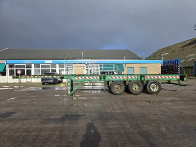 Renders BPW Containerchassis 2003 – 3 Assen – 29 Ton Laadvermogen – Trommelremmen – Luchtvering — photo 9 of 13