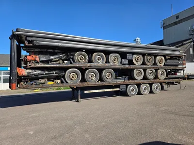 Van Hool 3B2011 - BPW - DISC Stapel van 5 Van Hool 3-assige schuifzeiltrailers - BPW assen - Luchtvering - Schijfremmen - Klaar voor Export - 2007 — photo 8 of 18