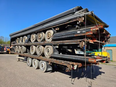 Van Hool 3B2011 - BPW - DISC Stapel van 5 Van Hool 3-assige schuifzeiltrailers - BPW assen - Luchtvering - Schijfremmen - Klaar voor Export - 2007 — photo 7 of 18